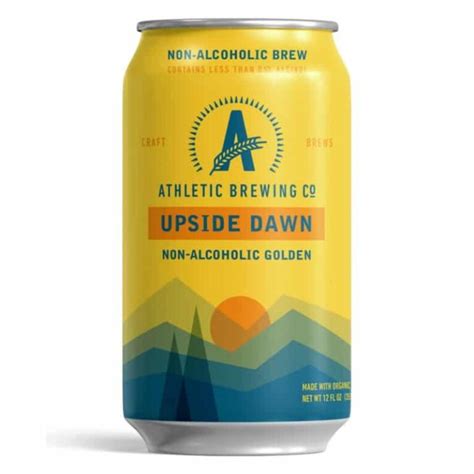 Athletic Brewing Upside Dawn Golden 6 Pack12 Oz Cans Beverages2u