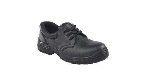 r102 05 reldeen r102 unisex black toe capped safety shoes uk 5 rs