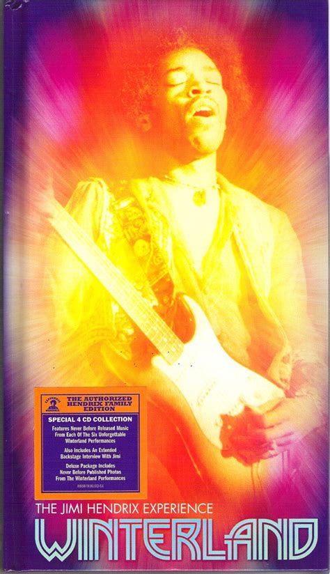 Winterland De The Jimi Hendrix Experience 2011 09 13 Cd X 4