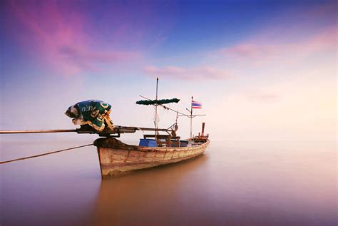 Thai Boat Photograph By Teerapat Pattanasoponpong Pixels