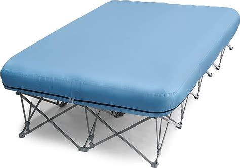 Outsunny Portable Cot Bed Compact Collapsible Camping Bed With Sleeping