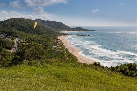 A View Of Praia Mole Mole Beach And Galheta Popular Beachs In