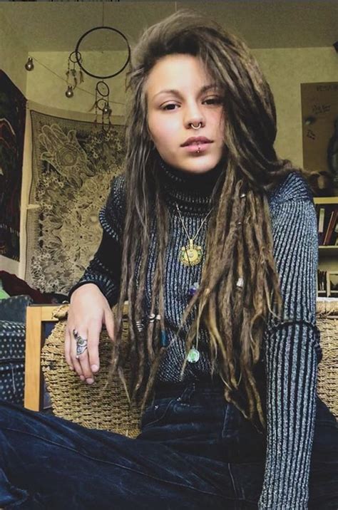 Hippie Dreads Dreadlocks Girl Dread Braids Hippie Hair Modern
