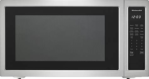Customer Reviews Kitchenaid Cu Ft Microwave With Sensor Cooking