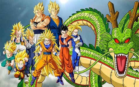 Plan to eradicate the saiyans ova and its remake, dragon ball heroes: Dragon Ball Z Super Saiyan and Shen Long High Resolution Picture (3 of 49 Pics) | HD Wallpapers ...
