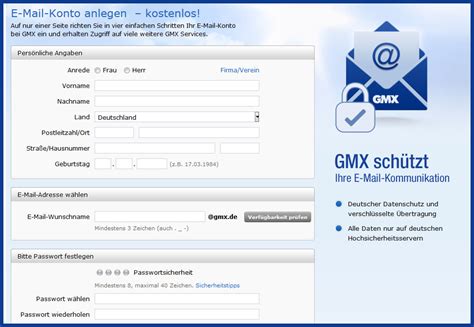 Delete any email addresses that are out of date or no longer needed, rather than transferring them over to your new. GMX: Konto erstellen & einrichten - so geht's