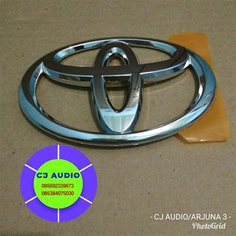 Jual EMBLEM LOGO Depan Toyota Agya Original Di Lapak CJ AUDIO Bukalapak