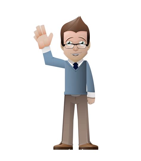 Transparent Background Business Man Cartoon Png Browse And Download