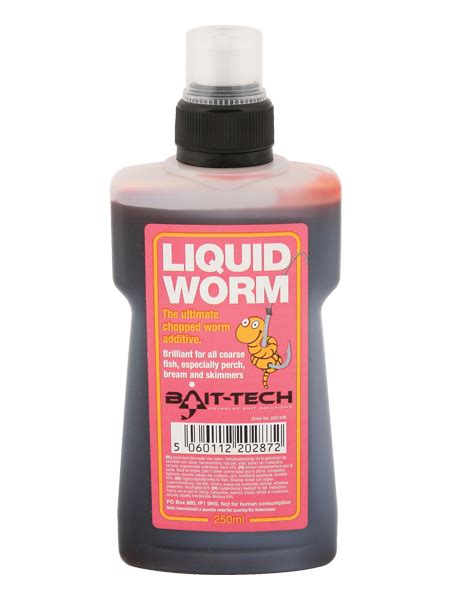Liquid Worm 250ml Advanced Bait Solutions Products Bait Tech