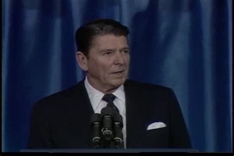 President Ronald Reagans Address National Association Editorial Video