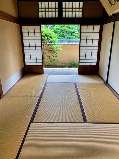 6 Mat Tatami Floor Arrangement In Ryogen In Temple Kyoto Artist