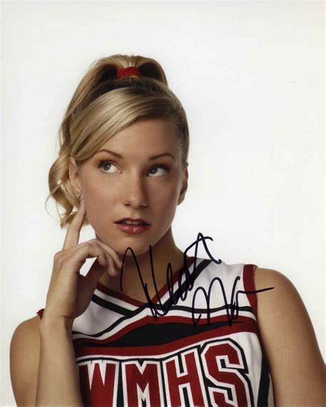 Heather Morris Glee Signed Photo Ga Certified Everything Else