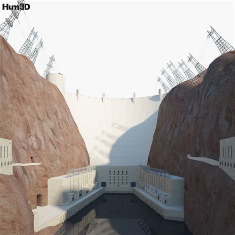 3d Model Hoover Dam Cgtrader
