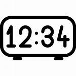 Clock Digital Icon Timer Icons Alarm Clipart