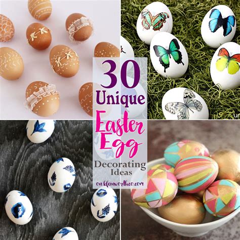 30 Unique Easter Egg Decorating Ideas Taste Of The Frontier