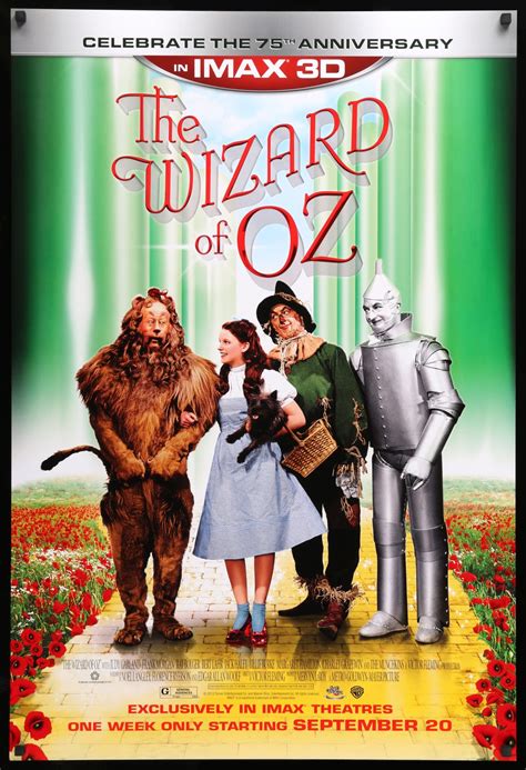 The Wizard Of Oz 1939 Original R13 One Sheet Movie Poster Original