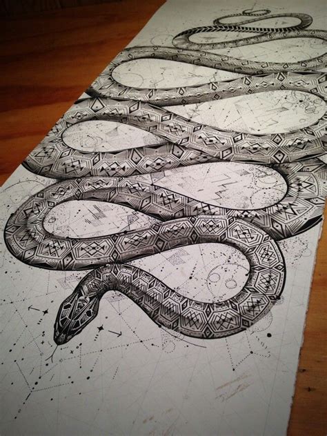 Imagine That Tattooed Around Your Arm Snake Art Snake Drawing Snake