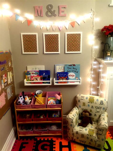 Create A Toy And Reading Corner In Your Main Living Area