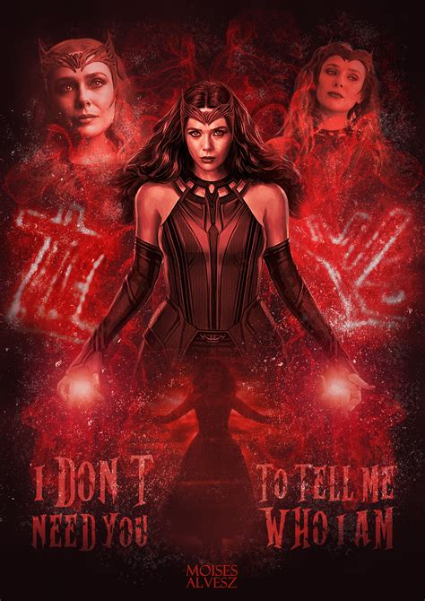 Scarlet Witch Poster On Behance