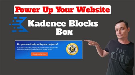 Power Up Your Website Create Kadence Blocks Box