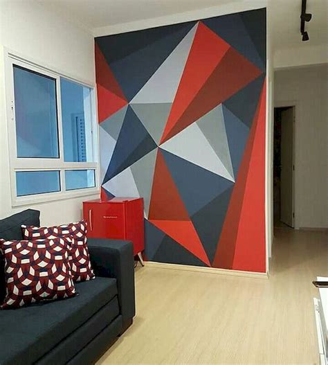 60 Best Geometric Wall Art Paint Design Ideas 133decor Wall Paint