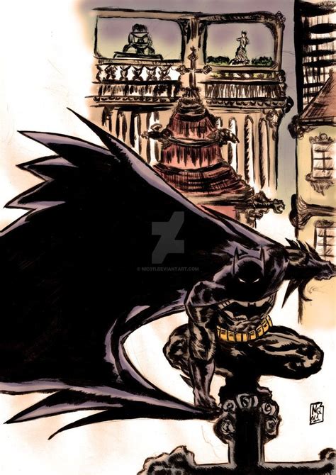 Batman by nic011.deviantart.com on @DeviantArt | Batman, Batman the dark knight, Batman drawing