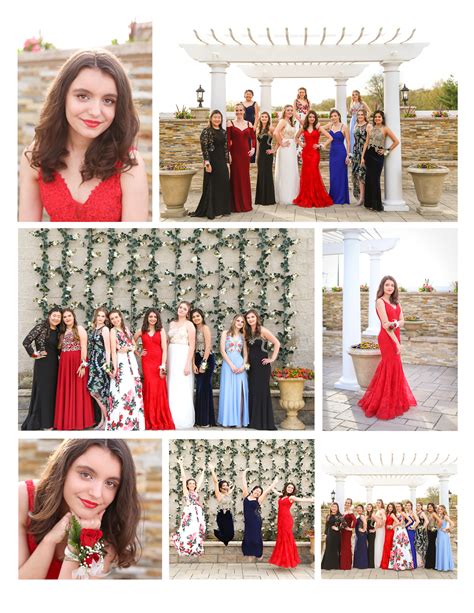 High School Prom Girl Squad Photos Ct Senior Portrait Photographer