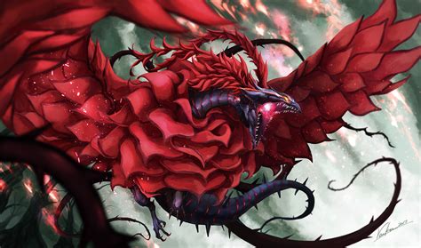 Black Rose Dragon Yu Gi Oh D S Image By Pixiv Id