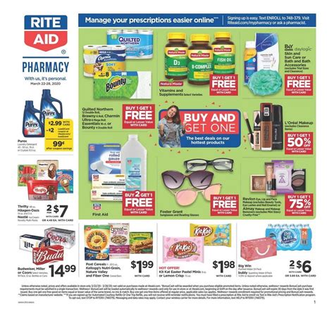 Rite Aid Weekly Ad Mar 22 Mar 28 2020