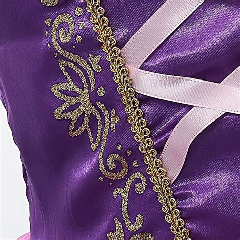 Rapunzel Princess Dress Girls Fancy Princess Costume Børns Fødselsdag