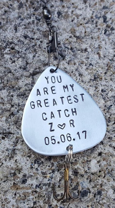 You Are My Greatest Catch Fishing Lure Gift For Husband Etsy