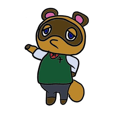 Tom Nook New Leaf Transparent By Aestheticcrossing On Deviantart