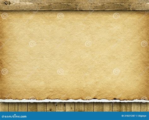 Handmade Paper And Planks Stock Image Image Of Manuscript 31821287