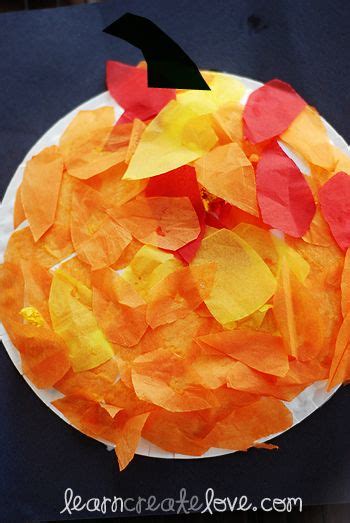 Tissue Paper Crafts And Pumpkins On Pinterest
