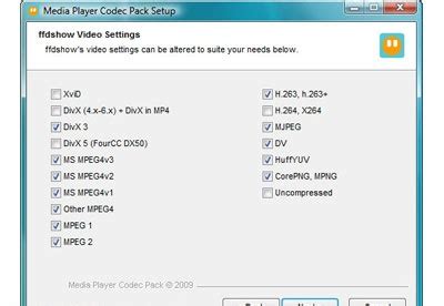 The windows 10 codec pack supports almost every package codec components: Media Player Codec Pack download free for Windows 10 64/32 bit - Codec Software