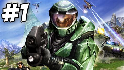 Halo Combat Evolved Walkthrough Pillar Of Autumn Part 1 Xboxpc