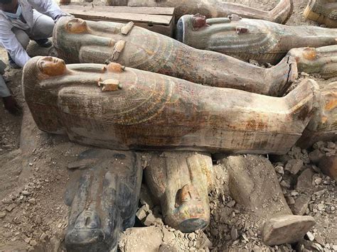 egypt announces discovery of ancient coffins at site in luxor express and star
