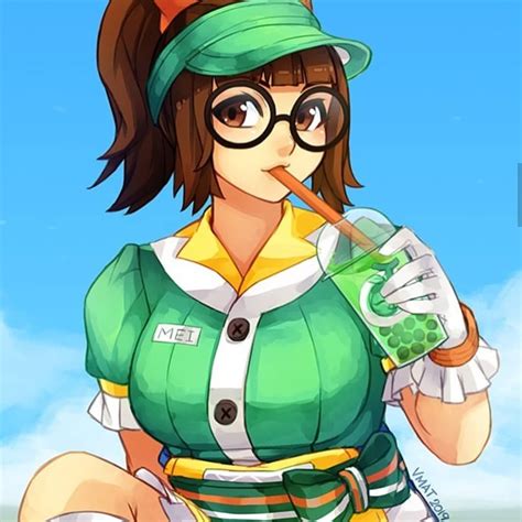 Hey Everybody Have A Sweet Honeydew Mei 🥤🍉 Overwatch Overwatchmei