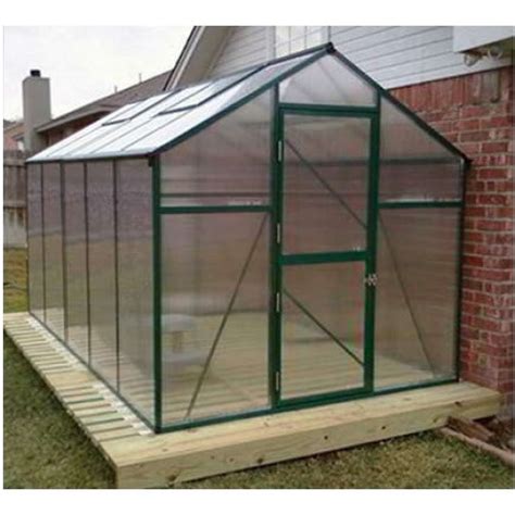 The naturally solar greenhouse traps the suns rays during the day, usually allowing enough heat to keep the plants happy and healthy. Solar Harvest Small DIY Greenhouse Kits from ACF Greenhouses