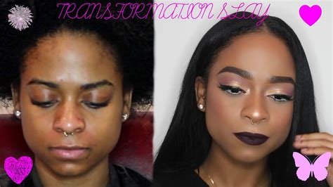 Instagram Baddie Makeover How To Full Sew In Makeup
