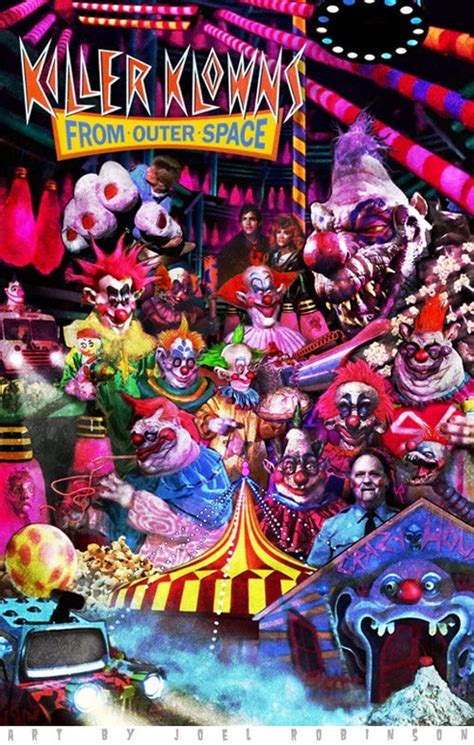 Killer Klowns From Outer Space 11x17 Signed Poster By Artpushernet