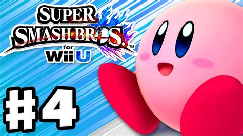 Super Smash Bros Wii U Gameplay Walkthrough Part 4 Kirby