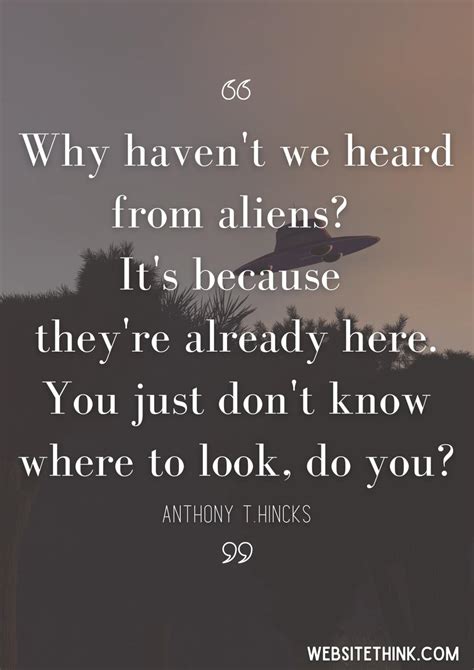 43 Mysterious Quotes About Aliens And Ufos 🥇 Images