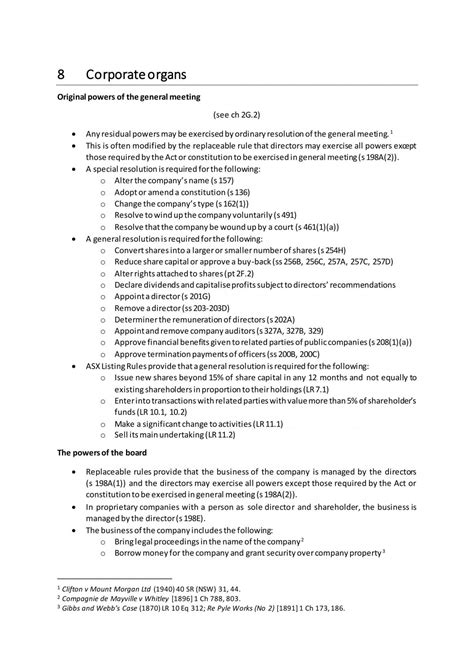 Business Law Final Exam Notes | LAWS1091 - Business Associations - UNSW