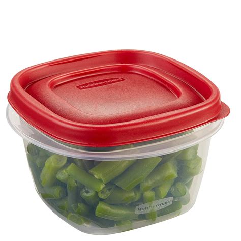 Rubbermaid Easy Find Lids Food Storage Container 2 Cup Racer Red