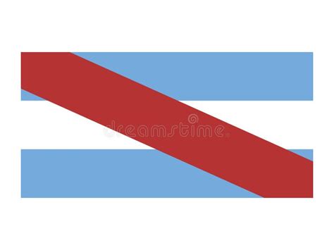 La Bandera De Entre Rios Es Una Provincia En La Argentina Stock De