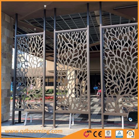 China Decorative Laser Cut Perforated Outdoor Metal Easy Screen China
