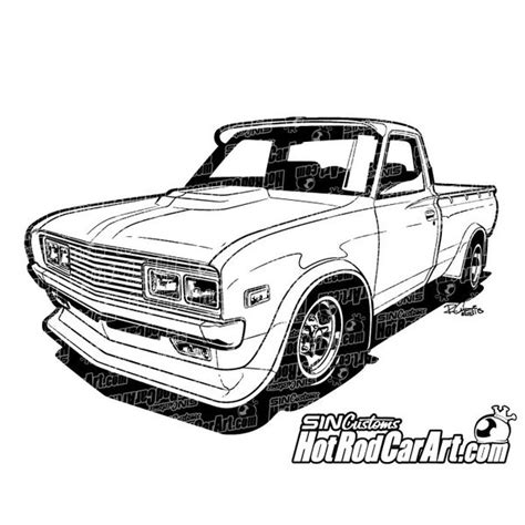 © the old car centre est. 1969 Ford F100 Pickup Truck - Clip Art | Datsun pickup ...