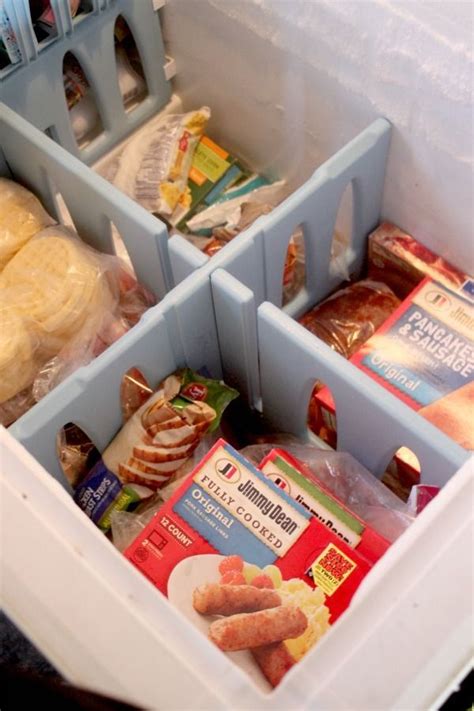 Chest Freezer Organization And Printables 13 Организация морозилки