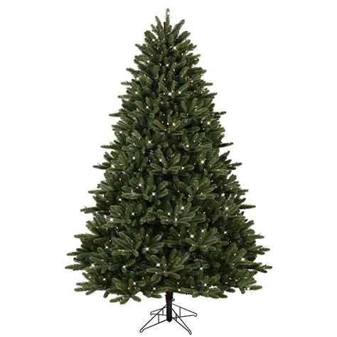 Ge 75 Ft Pre Lit Led Just Cut Frasier Fir Artificial Christmas Tree